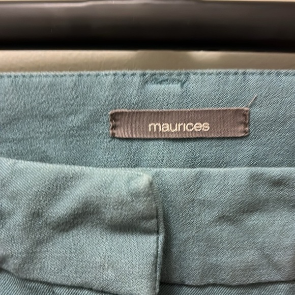 Maurice’s SMART Women's Blue Chino Pants size 9/10 Regular - Picture 2 of 10
